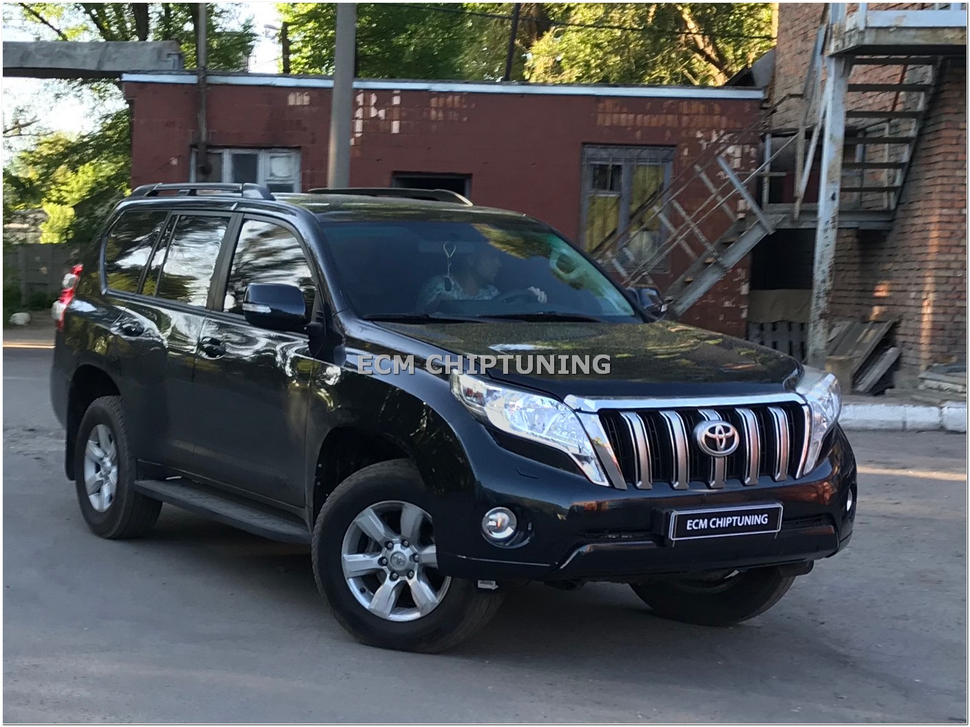 Toyota Prado 150 2.8D удаление отключение катализатора чип-тюнинг