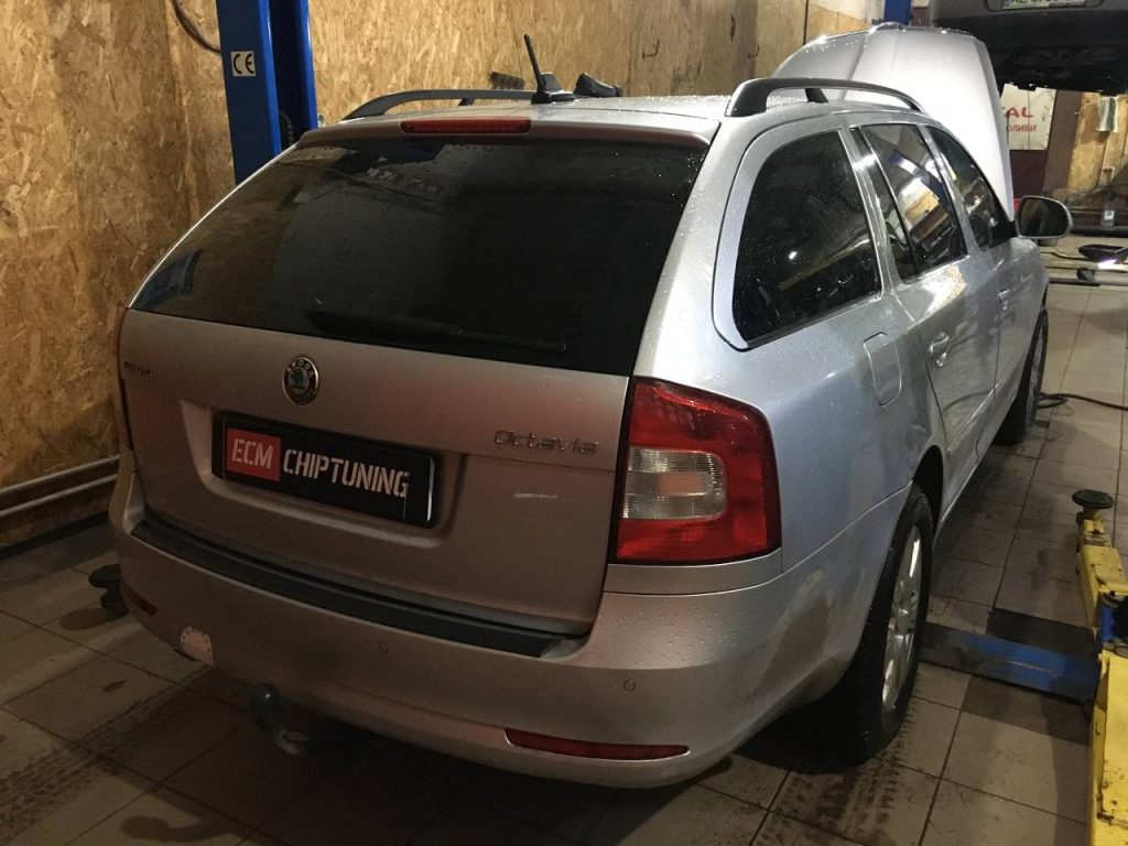 Чип тюнинг Шкода (Skoda) Octavia 2004 -> 2012 1.6 TDI 105 л.с.