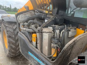 JCB 541-740 отключение присадки Adblue EGR сажевого фильтра DPF Stage1